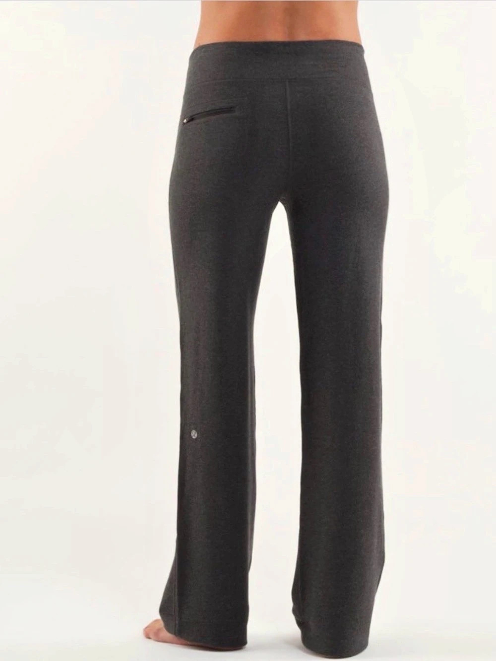 Lululemon Lululemon Relaxed Fit Pant *Modal Groove Pant Flare Women's Gray #Flar
